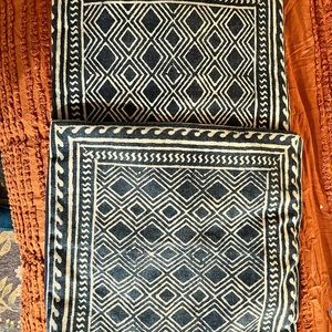 Indian Block Print Boho Pillowcases (2)
